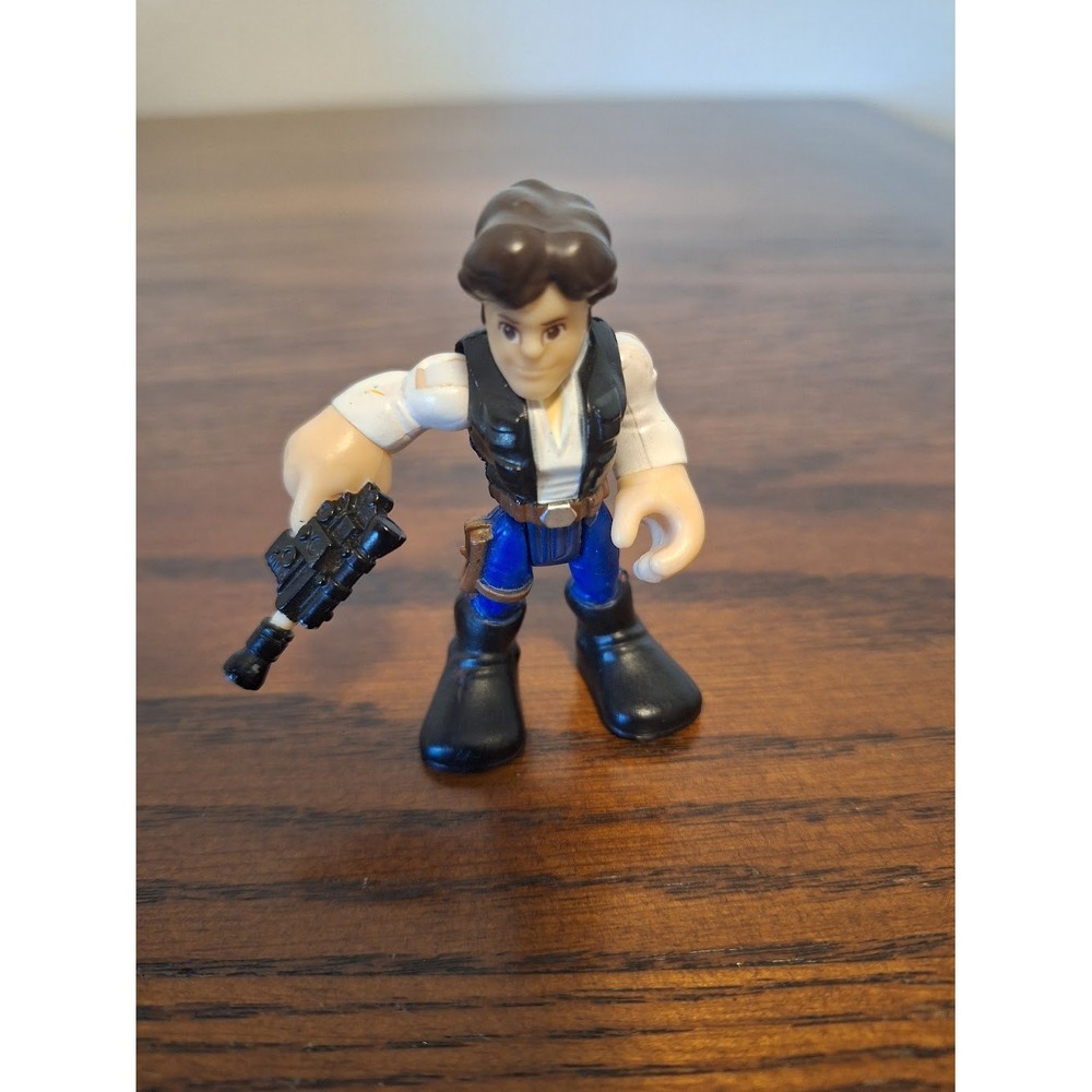 Playskool Heroes Star Wars Galactic Heroes Han Solo Action Figure with Blaster